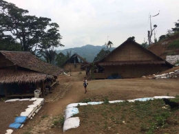 Kampung Baduy di bebukitan: Dokpri