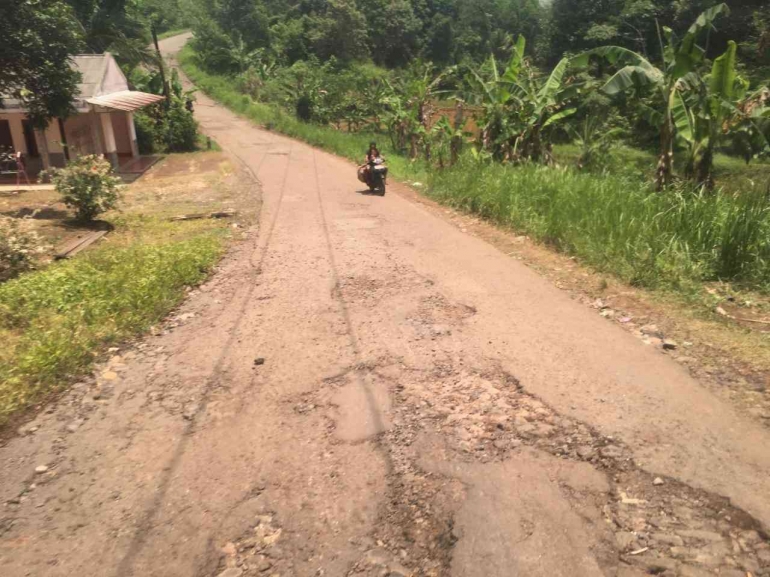 Jalan raya Ciboleger Rangkas: Dokpri