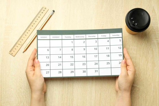 Monthly planner membantu mengingat tanggal dan peristiwa penting | sumber foto: Atlascompany/Freepik