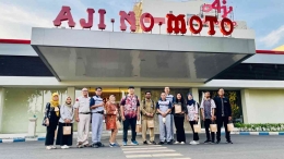 Tim ITS, Peneliti Universitas Hasanuddin dan peneliti BRIN berkunjung ke PT Ajinomoto Indonesia. Dokpri