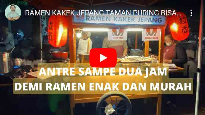 Ramen Kakek Jepang yang hits (dok.pribadi)