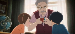 Memori Natsume, Kousuke,  dan Kakek sebelum Kakek meninggal | Drifting Home, Netflix