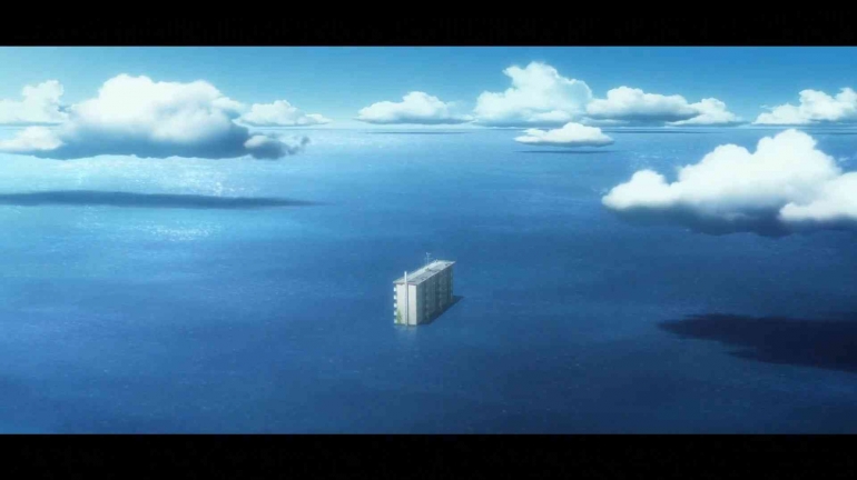 Apartemen Kousuke dan Natsume di film Drifting Home | Netflix