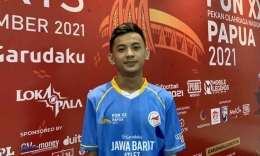 Faidan salah satu atlet esport cabang Pro Evolution Soccer (PES) Asal Jawa barat. (sumber: carapandang.com/read-news/Rizky)
