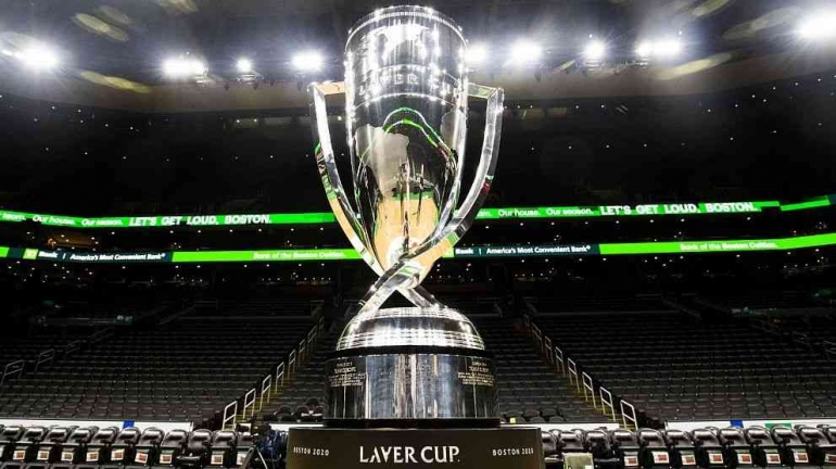 Trofi Laver Cup. (sumber foto: SportsHubNet)