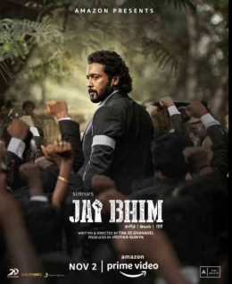Poster film Jai Bhim. Sumber gambar IMDB.