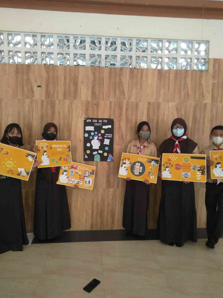 Siswa dan karya mereka, dokumentasi pribadi