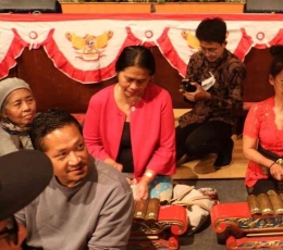 Mengikuti Workshop Gamelan di Indonesia Festival Frankfurt /Dok pribadi