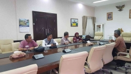 Dokpri Pertemuan Tim Sigap Kerlip Riau dan Kadisparbud Kampar bersama Direktur PMPK di Kemendikbudristek (Jumat, 14/9/2022)