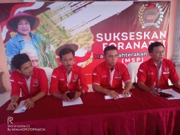 Ketum MSP Bambang Mujiarto saat lakukan rilis kegiatan di depan awak media (doc.pri)