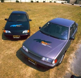 Hyundai Sonata EV, mobil listrik pertama Hyundai yang di buat pada tahun 1991. ( Foto: Electric Motor News)