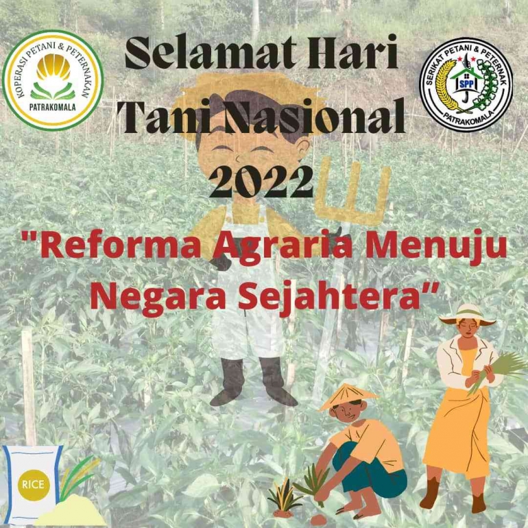 Selamat Hari Tani Nasional Tahun 2022 (dokpri)