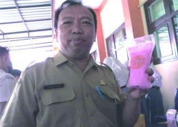 Bapak Sumarsono, S.Pd Waka Kesiswaan SMAGAPWT - Ketua 2 Expo P5 | Sumber foto/ilustrasi Tim Kreator P5 SMA Negeri 3 Purwokerto