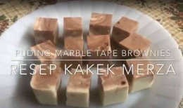 Image: Puding Marble Tape Brownies; Alkulturasi Kuliner Barat dan Timur (by Merza Gamal)