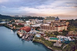 Resorts World Sentosa, salah satu lokasi kasino di Singapore. Sumber: www.rwsentosa.com