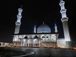 Dokpri : Masjid Biru, Selangor