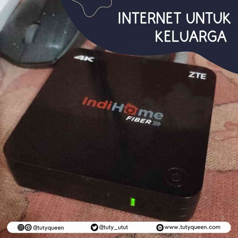 IndiHome, internet untuk keluarga (doc pribadi)