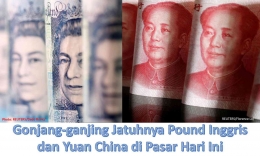 Image:  Gonjang-ganjing Jatuhnya Pound Inggris dan Yuan China di Pasar Hari Ini (Source Photo: Reuters) 
