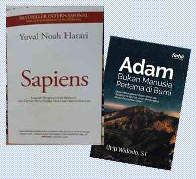 cover buku Sapien & Nabi Adam/sumber: dokpri