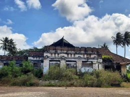 Rumah administratur PG Gunungsari. Dokumentasi pribadi penulis