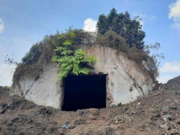 Salah satu bunker di PG Gunungsari. Dokumentasi pribadi penulis
