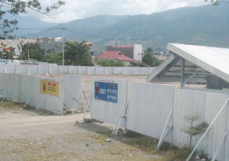 Lokasi pembangunan Jembatan IV yang sudah dimulai tahun 2022. Doc Pri