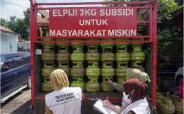 Subsidi gas 3 kg. Dok Antara/Harviyan Perdana Putra dalam pikiran-rakyat.com