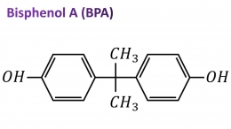 Rumus molekul Bisphenol A (BPA). Dokpri.