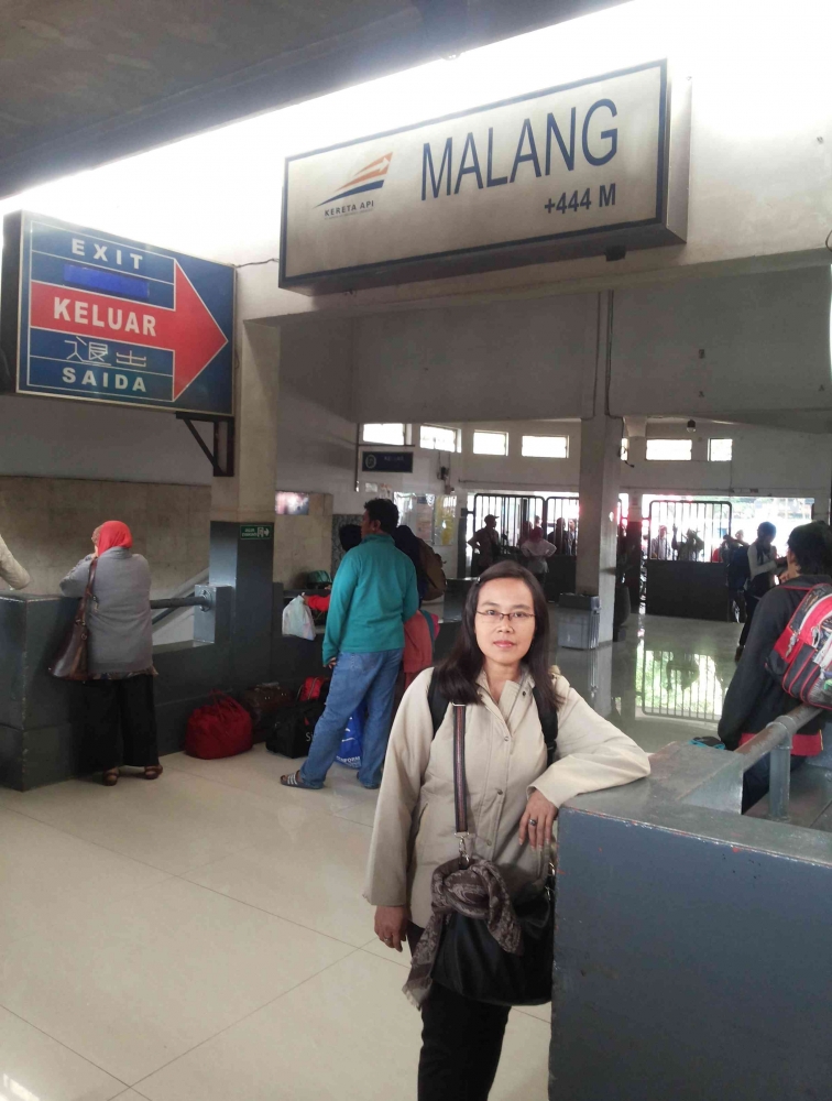 Stasiun Kota Malang-Jawa Timur (Dokumentasi pribadi)