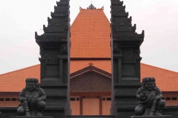 The Gate of Taman Krida Budaya at Suhat, Malang on Friday 15th September 2022 (Photo taken by Valentino Nathaniel)