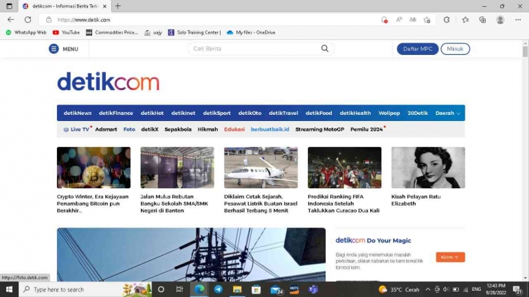 Detik.com Berkembang dengan Basis Internet Halaman 1 - Kompasiana.com