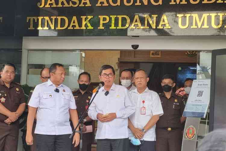 Jaksa Agung Muda Bidang Tindak Pidana Umum Kejagung Fadil Zumhana di Gedung Kejagung, Jakarta, Rabu (28/9/2022).(KOMPAS.com/Rahel Narda)