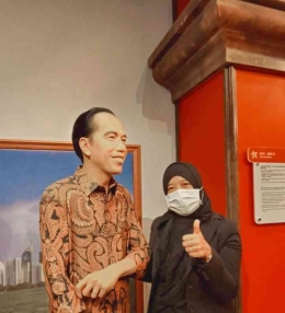Patung lilin Presiden Jokowi  di Museum Madame Tussauds  Hong Kong  (Dokpri)