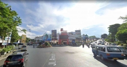Bundaran Rapak Balikpapan, foto : google streetview