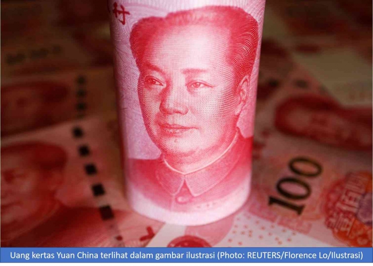 Image:  Rencana intervensi Yuan terutama menggunakan cadangan Dolar pemberi pinjaman negaracaption (Photo: Reuters/Florence Lo)