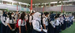 siswa baru kelas 7 SMP Labschool Jakarta/dokpri