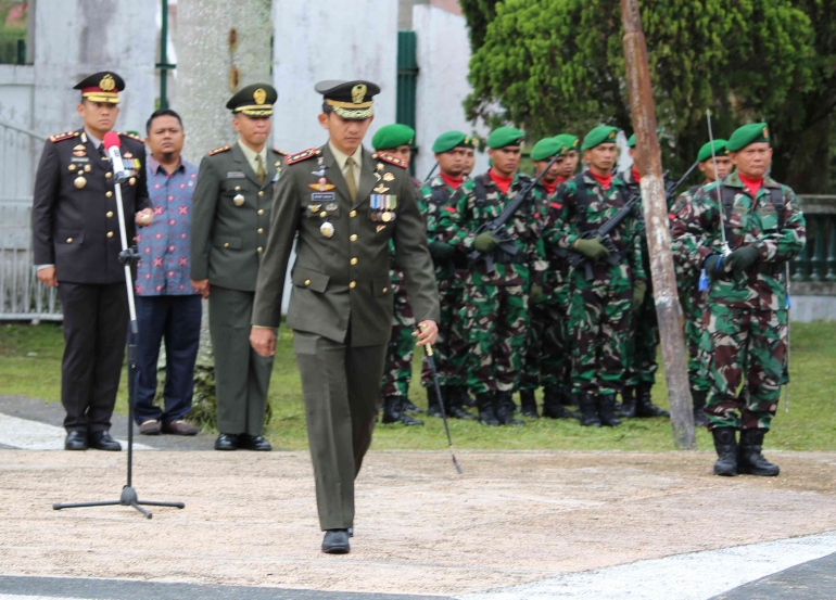 Dok Makodim 0205/TK tanggal 30092022Ziarah Nasional HUT Ke 77 TNI Tahun 2022Di Taman Makam Pahlawan Kabanjahe 