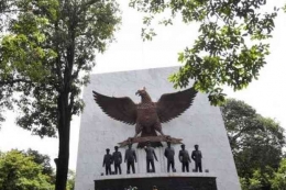 Monumen Pancasila Sakti, Lubang Buaya, Jakarta Timur (Kompas.com)