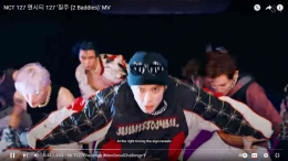 NCT 127 127 ' (2 Baddies)' MV (Hasil tangkapan layar MV youtube channel SMTOWN )
