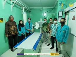 Tiga Prodi (Teknik Elektro, Ekonomi Akutansi, dan Kesehatan) UMS saat di RS PKU Muhammadiyah Kartasura (dok. UMS)