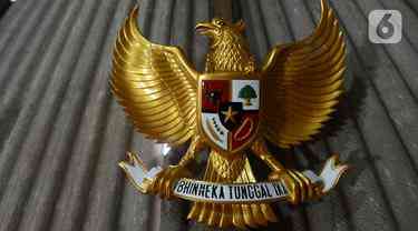 Ilustrasi Garuda sebagai lambang negara Indonesia (sumber: merdeka.com via bola.com)
