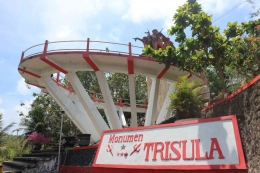 Monumen Trisula Blitar - Dok. Jawa Pos Radar Blitar