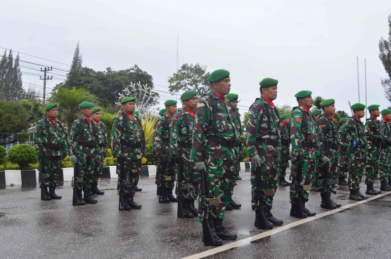 Dok Makodim 0205/TK Upacara Hari Kesaktian Pancasila 01102022