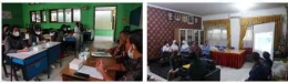 Tim pengabdian ketika melakukan focus group discussion di SMPN 9 dan SMPN 21 Kota Bekasi/dokpri