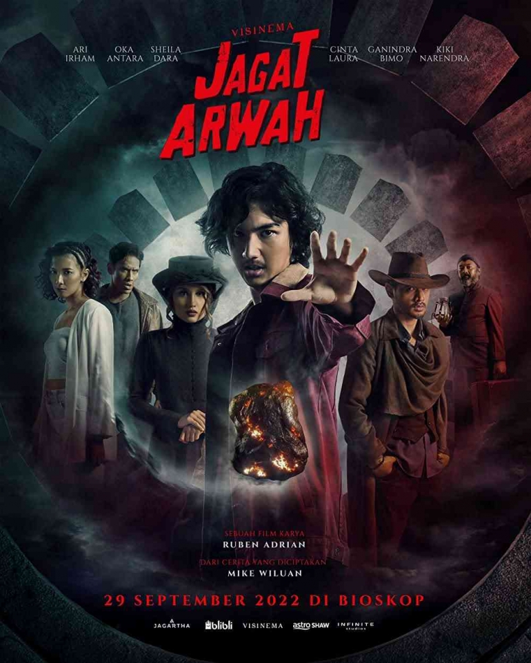 Poster resmi film jagat Arwah yang sudah rilis di seluruh bioskop-bioskop tanah air (sumbe foto : IMDb)