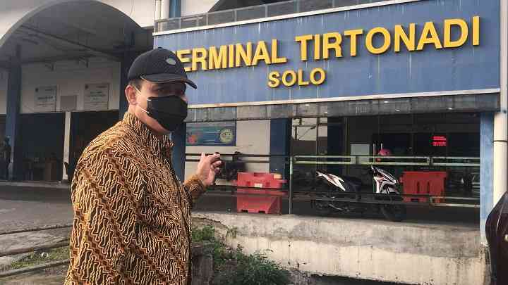 Bambang Haryo saat berada di Terminal Tirtonadi Solo/Foto: Pribadi