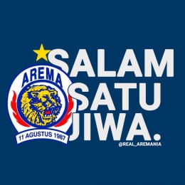 Logo Aremania Satu Jiwa (dokpri)