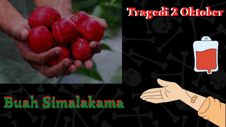buah simalakama ; tragedi 2 oktober (Koleksi pribadi diolah dari canva)