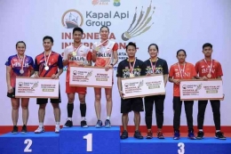 Pekan lalu Dejan/Gloria juara di Yogyakarta, sepekan kemudian berjaya di Vietnam Open 2022| Sumber: pbsi.com via kompas.com