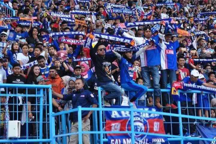 Aremania suporter Arema FC (Sindonews.com)